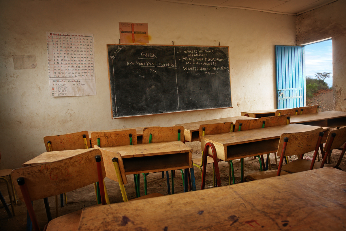 Classroom in African School